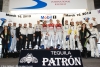 Class winners podium: PC winners David Cheng, Mike Guasch, David Ostella, P2 winners Scott Tucker, Marino Franchitti, Ryan Briscoe  P1 and overall winners Oliver Jarvis, Marcel FÃ¤ssler, Benoit TrÃ©luyer, GT winners Oliver Gavin, Tom Milner, Richard Westbrook, GTC winners Cooper MacNeil, Jeroen Bleekemolen, Dion von Moltke