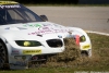 #56 BMW Team RLL E92 BMW M3: Dirk Muller, Uwe Alzen, Jonathan Summerton goes off-track