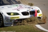 #56 BMW Team RLL E92 BMW M3: Dirk Muller, Uwe Alzen, Jonathan Summerton goes off-track