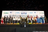 Class winners podium: PC winners Kyle Marcelli, Chris Cumming, Stefan Johansson, P2 winners Scott Tucker, Ryan Briscoe, Marino Franchitti, P1 winners Nick Heidfeld, Neel Jani, Nicolas Prost, GTC winners Nelson Canache, Spencer Pumpelly, Madison Snow, GT winners Bryan Sellers, Wolf Henzler, Nick Tandy