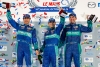 GT podium: class winners Bryan Sellers, Wolf Henzler, Nick Tandy