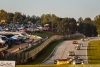 #3 Corvette Racing Chevrolet Corvette C6 ZR1: Jan Magnussen, Antonio Garcia, Jordan Taylor leads a group of cars