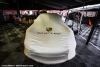 #30 NGT Motorsport Porsche 911 GT3 Cup under cover after being withdrawn from the race