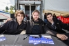 Nicolas Prost, Nick Heidfeld and Neel Jani