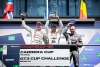 Podium during the 2016 Porsche Carrera Cup France of Spa, Belgium, from May 4 to 7 2016 - Photo Alexis Goure