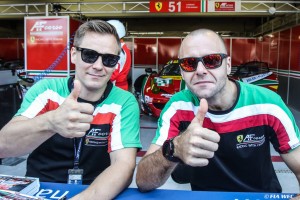 Gianmaria Bruni (ITA) / Toni Vilander (FIN) / Car #51 LMGTE PRO AF Corse (ITA) Ferrari F458 Italia - 6 Hours of Sao Paulo at Interlagos Circuit - Sao Paulo - Brazil