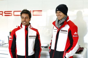 Porsche Team: Frederic Makowiecki, Nico Huelkenberg