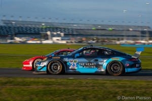 #23 Team Seattle/Alex Job Racing Porsche 911 GT America: Ian James, Mario Farnbacher, Alex Riberas