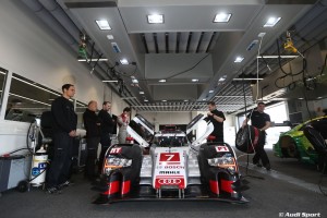 Audi Sport warm up 2015