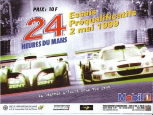 Programme_Prelim_24h_mans_1999