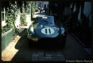 The cars were worked on in the Hotel de France courtyard