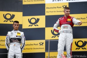 #94 Pascal Wehrlein, Mercedes-AMG C 63 DTM, #48 Edoardo Mortara, Audi RS5 DTM