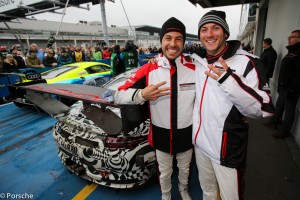 Porsche 911 GT3 R, Frederic Makowiecki, Nick Tandy (l-r)