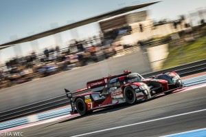 Car #7 / AUDI SPORT TEAM JOEST / DEU / Audi R18 / Marcel Fässler (CHE) / André Lotterer (DEU) / Benoit Tréluyer (FRA) - WEC Prologue at Circuit Paul Ricard - Le Castellet - France  -