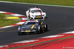 #3 Paul Di Resta, Mercedes-AMG C 63 DTM, #34 Esteban Ocon, Mercedes-AMG C63 DTM