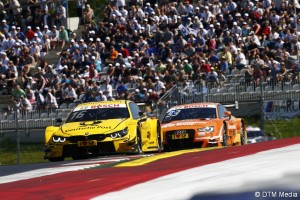 #16 Timo Glock, BMW M4 DTM, #53 Jamie Green, Audi RS5 DTM