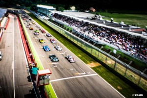 THE RACE START - ELMS 4 Hours of Imola - John Rourke / AdrenalMedia.com at Autodromo International Enzo e Dino Ferrari Imola - Imola - Italy