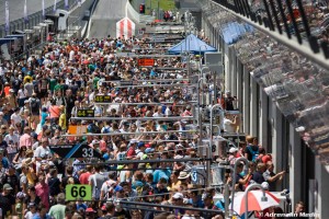 Pitwalk Crowd - ELMS 4 Hours of Red Bull Ring at Red Bull Ring - Spielberg - Austria