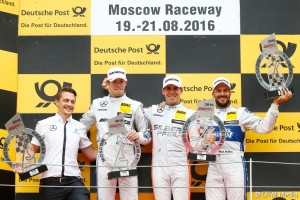 Motorsports: DTM race Moskau 2016