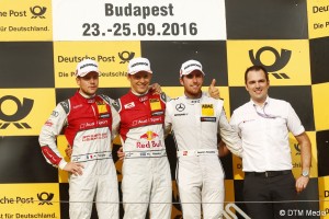 Motorsports: DTM race Budapest