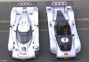 Audi bei der Vorqualifikation in  Le Mans