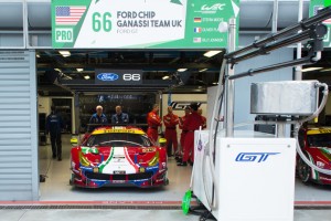 AF CORSE / ITA / Ferrari 488 GTE - In Ford GT Garage, April Fools Joke